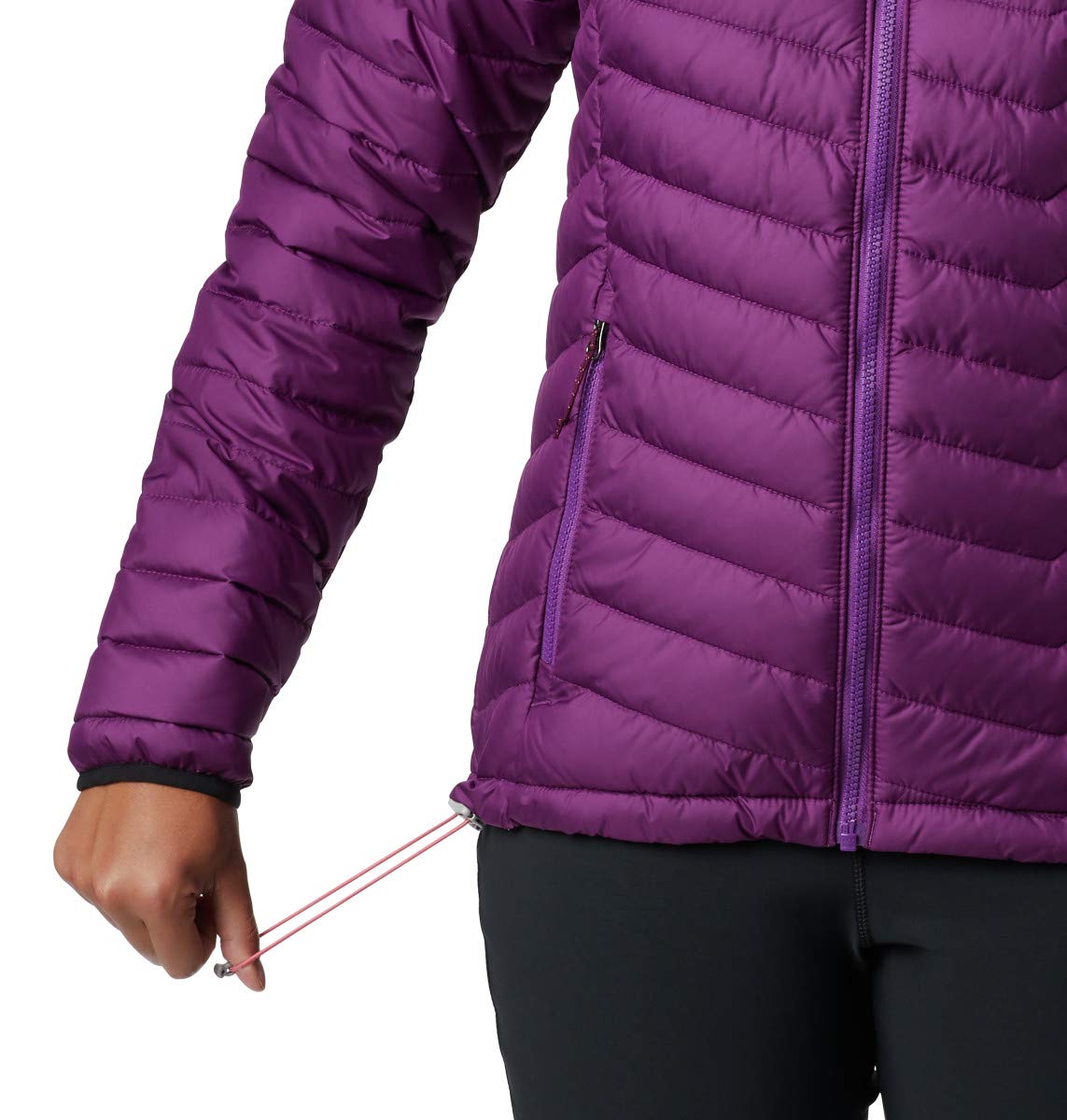 womens columbia powder lite hooded jacket