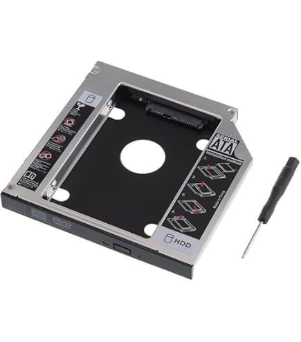 Amazon.com: Bfenown 2nd HDD SSD Hard Drive Caddy Tray