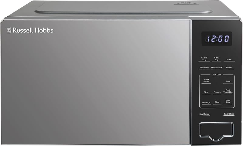 Russell Hobbs Touch Control Digital Solo Microwave 20L 800W Silver RHMT2005S