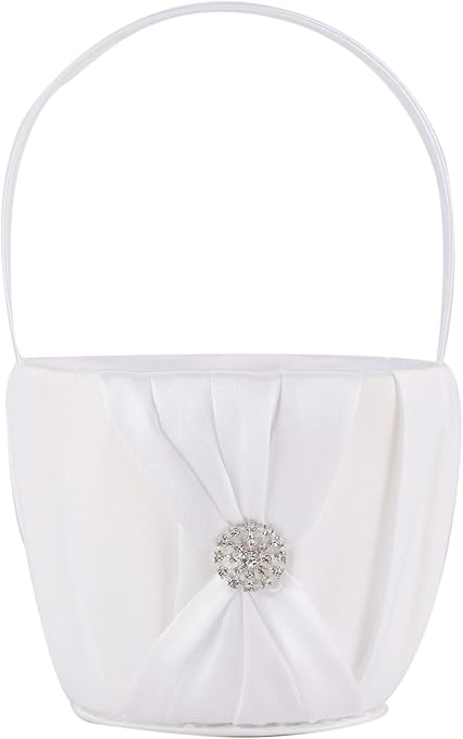 dog flower girl basket