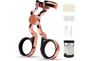 Yasirona Color Contact Lens Wearing Aid Tool,Contact Lens Applicator Tool,Portable Contact Lens Eyelid Stretcher to Insert or Remove Convenient-Travel Size, Rose Gold