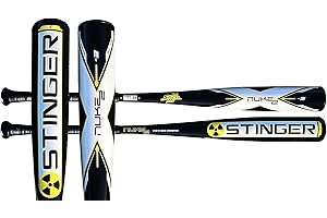 STINGER SPORTS Stinger Nuke 2 BBCOR Baseball Bat - 3 Drop - 2 5/8" Barrel - Available in 31” to 34” - Drop 3 Baseball Bat for Middle School, High School, or College