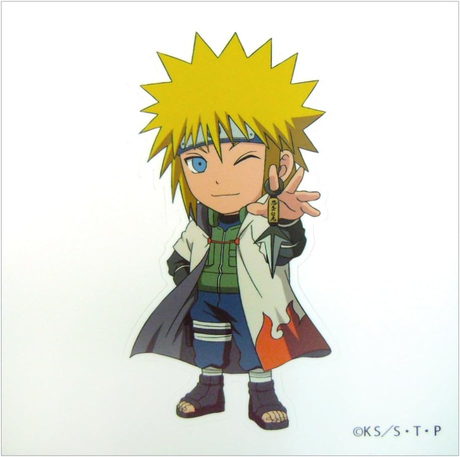 Amazon Co Jp Naruto疾風伝 インテリアアートシール ウォールステッカー 11 5cm 11 5cm ミナト ホビー