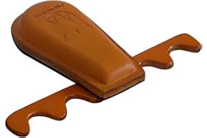 CROWN ME Weighted 4-Cue Leather pool cue holder