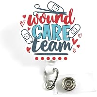 Arakulago Breast Cancer Awareness Badge Reel - 'No One Fights Alone' Retractable ID Holder For Nurses
