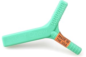 ARK THERAPEUTIC ARK Y-Chew Sensory Chew, Sensory Toys for Kids and Adults, Chew Fidget for Autism, ADHD, SPD, Anxiety, Medical-Grade Oral Motor Therapy Tools, XT, Firm, Turquoise