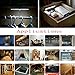 Etrech Stick-on Anywhere Portable 10-LED Wireless Motion Sensing Closet Cabinet LED Night Lights / Wardrobe Light / Stairs Light / Step Light Bar with Magnetic Strip (Battery Operated)