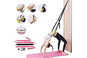 PRICE XES Yoga Waist Back Bend Trainer - Multi-purpose Door Flexibility Assist Stretch Band, Improve Back Waist Flexibility, Suitable for Fitness, Dance, Yoga, Gymnastics, Cheerleading, Splits