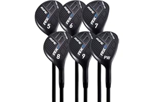 Rife Golf RX7 Senior Men's Standard Graphite Hybrid Iron Set #5-PW