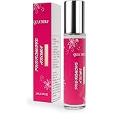 QULUMELF Pheromone Perfume for Women,Fragrance Pheromone Cologne Attract Men, Long Lasting Women's Perfume, Roller Ball Design, Portable and Fruity