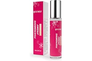 QULUMELF Pheromone Perfume for Women,Fragrance Pheromone Cologne Attract Men, Long Lasting Women's Perfume, Roller Ball Design, Portable and Fruity