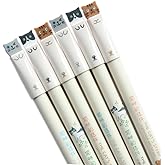 GANSSIA Colorful Cats Design 0.38mm Gel Pens Black Ink Pen Pack of 6 PCS