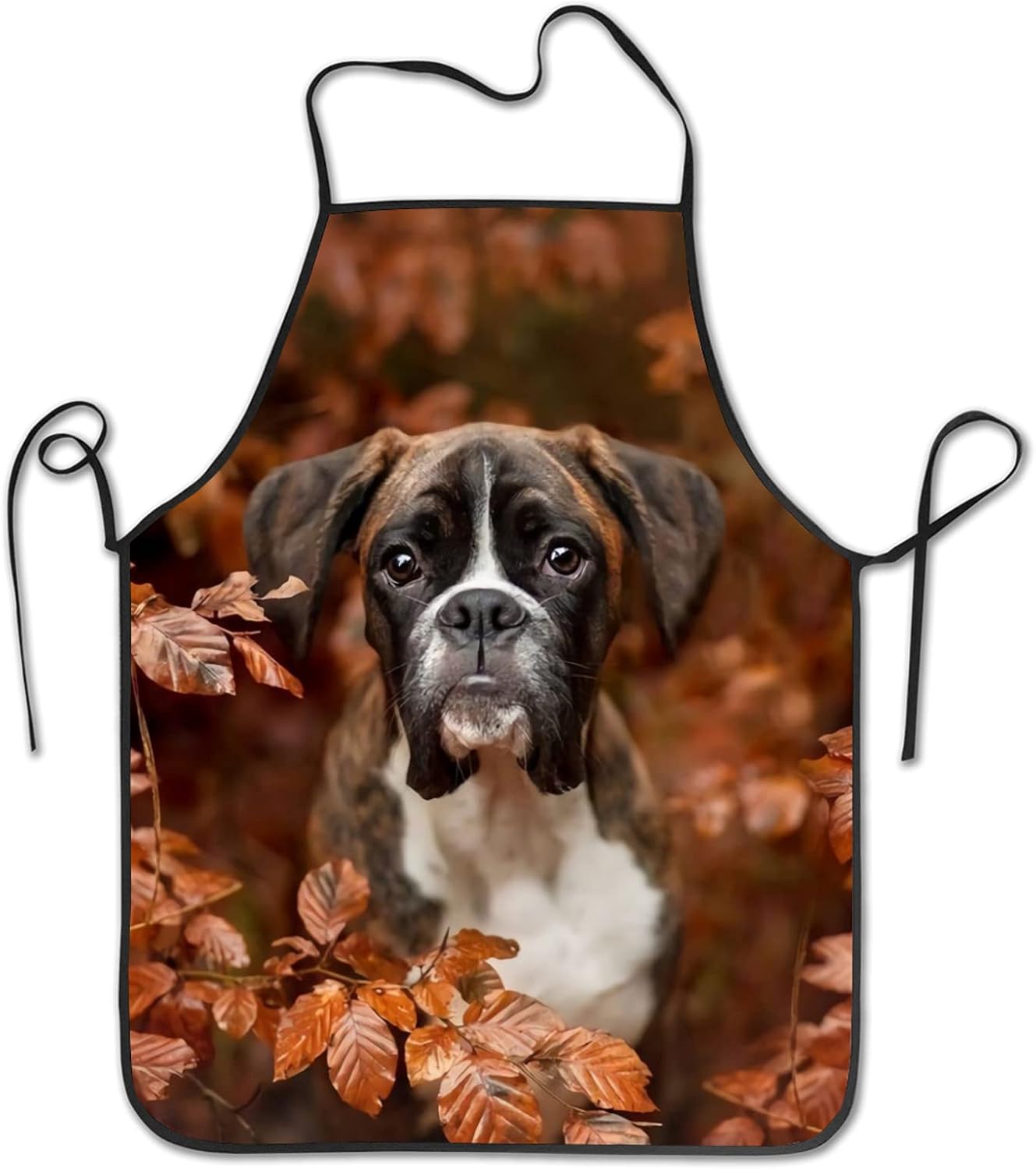 Cooking Kitchen Autumn Dogs Chef Apron Bib Aprons for Women Men Amazon