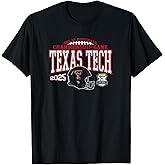 Texas Tech Red Raiders Big 12 Championship 2025 Football T-Shirt