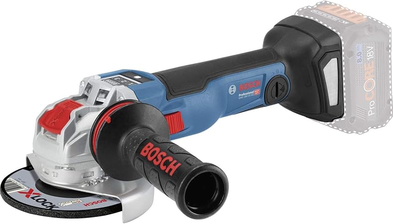 Bosch Professional 06017b0200 Psc System Gwx 18 V 10 C Cordless Angle Grinder X Lock No Load Speed 4500 9000 Min 1 Disc Diameter 125 Mm Excluding Batteries And Charger In L Boxx Amazon Co Uk Diy Tools