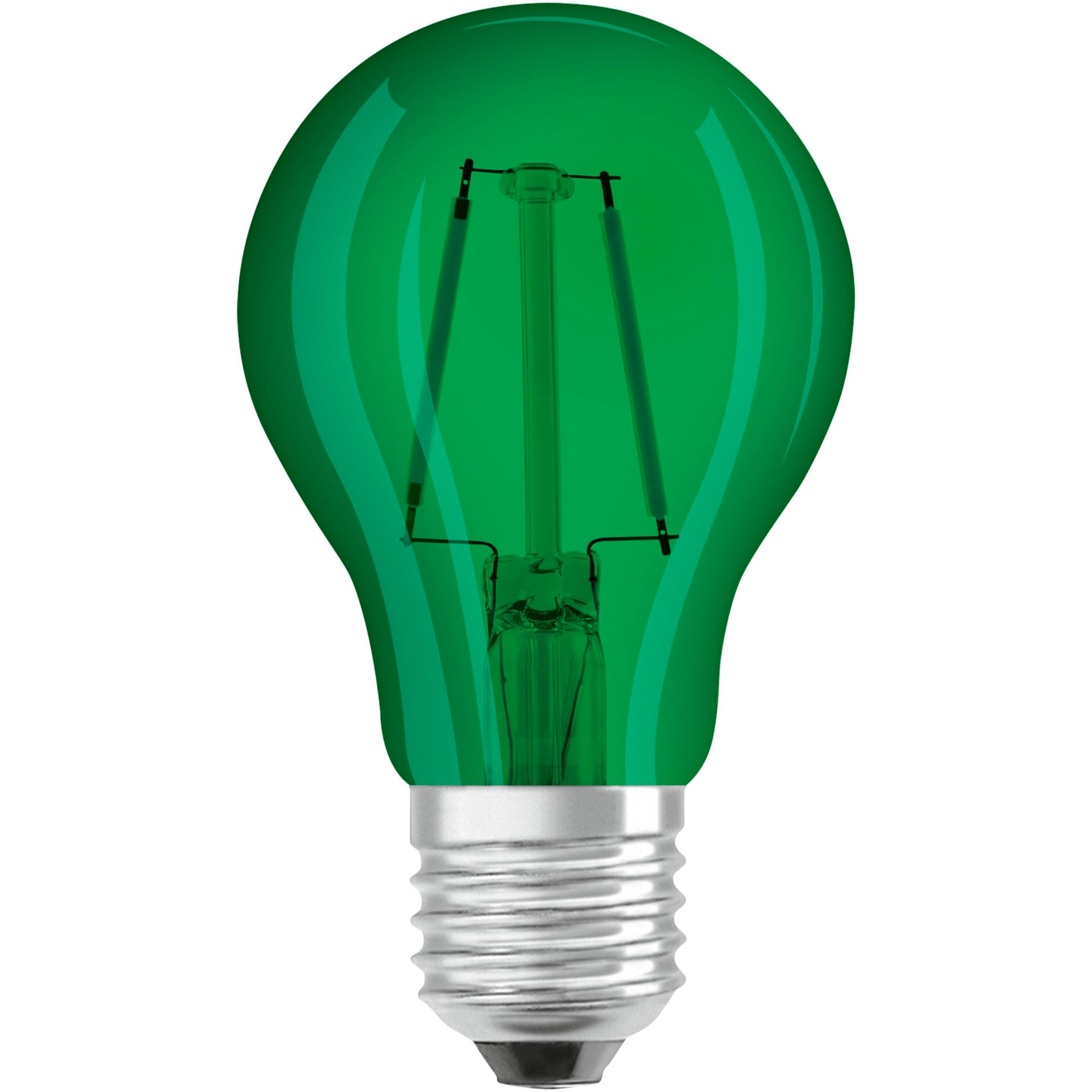 Osram Bulb Shape Star Classic A Décor LED Lamp, Glass, Green, E27, 4 W