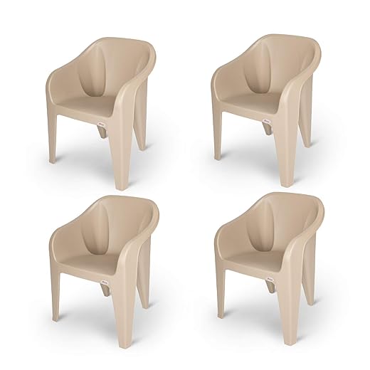Best Offer Supreme Plastic Chairs (Set of 4)