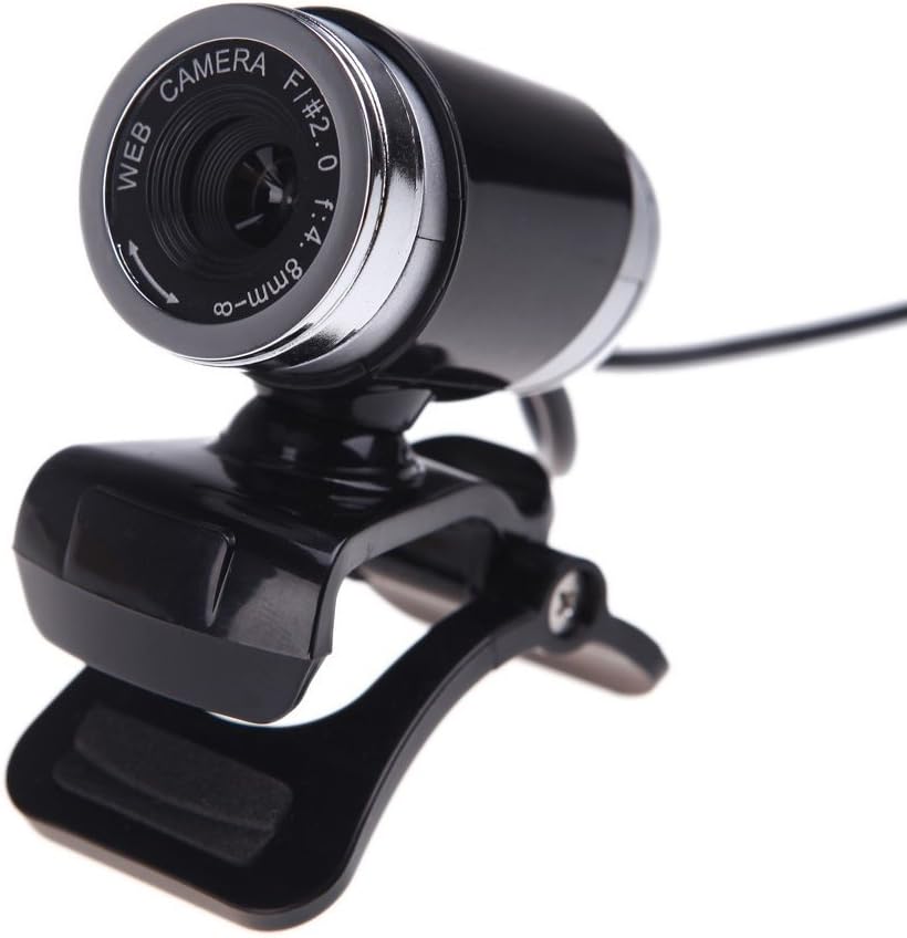 Ariw USB 2.0 HD Webcam, 360 Degree 12.0 Megapixel Web Camera with Microphone, Home Camera 720p HD Webcam with MIC Clip-on for Computer PC Laptops Business