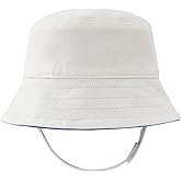 pureborn Baby Toddler Bucket Hat for Infant Boys Girls Kids Breathable Sun Hat with Chin Strap