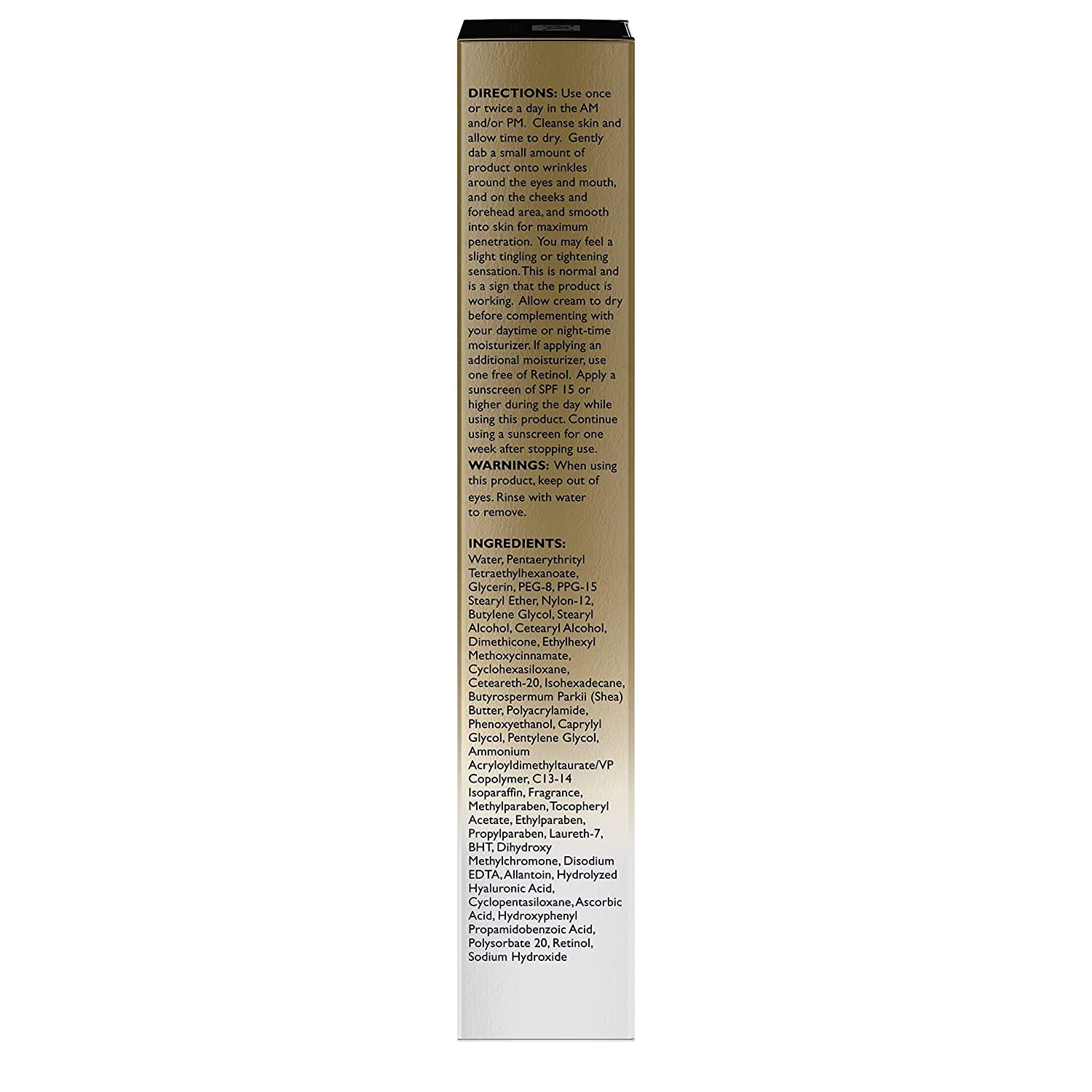 RoC Retinol Correxion Deep Wrinkle Facial Filler with Hyaluronic Acid & Retinol, 1 Ounce: Beauty
