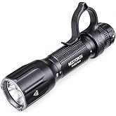 NEXTORCH TA30D MAX 4000 Lumens Tactical Flashlight Police Patrol LED | 450-Meter Beam Rechargeable with 5 Modes &amp; Strobe and Aluminum Body for Outdoor Camping, Night Duty Search, Law Enforcement