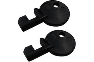 PLADANG Lathem 1600E Key Replacement VSM2084 Lathem Time Clock Keys for 100E / 900E / 1000E / 1500E / 1600E （2 Pack）
