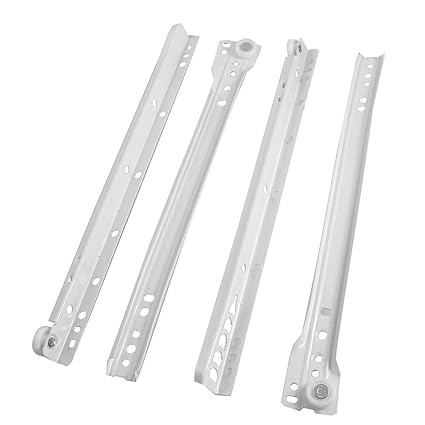 Buy Pair 12 Full Extension Telescopic Drawer Slides Slide Rails