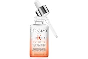 Kerastase Nutritive Split Ends Hair Serum For Dry Hair - Nourishing Leave-In Oil Treatment For Smoothness and Shine, Ultra-Sealing Formula With Anti-Dryness Polymers, 50 ml