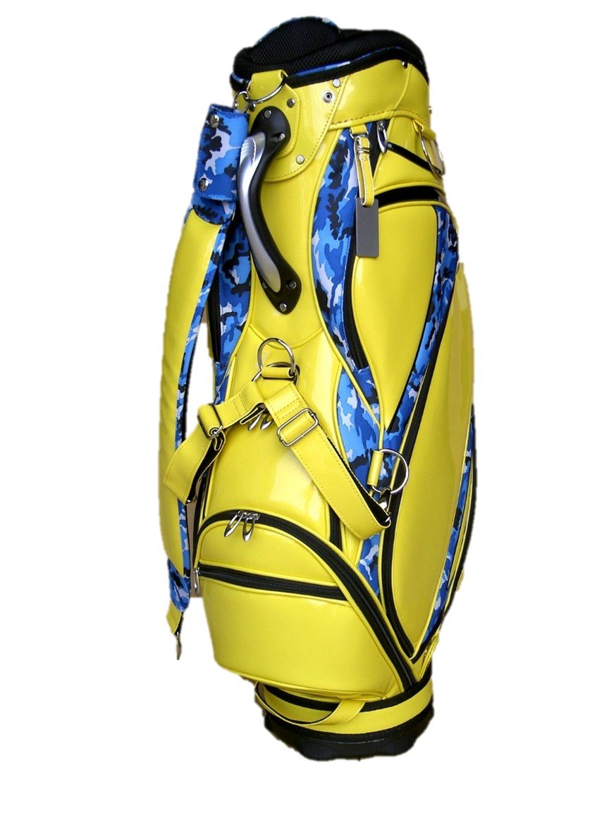 即納 メンズキャディバッグ B07h6zl3wz オリジナルキャディバッグ イエロー 9型 とっておきし福袋 Www Aiq Aiq Com Mx