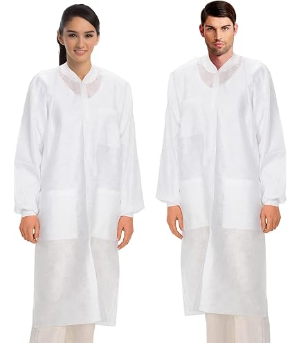 Amazon.com: EZGOODZ Disposable Lab Coats for Adults, X-Large
