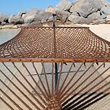 Caribbean Rope Hammock in Mocha