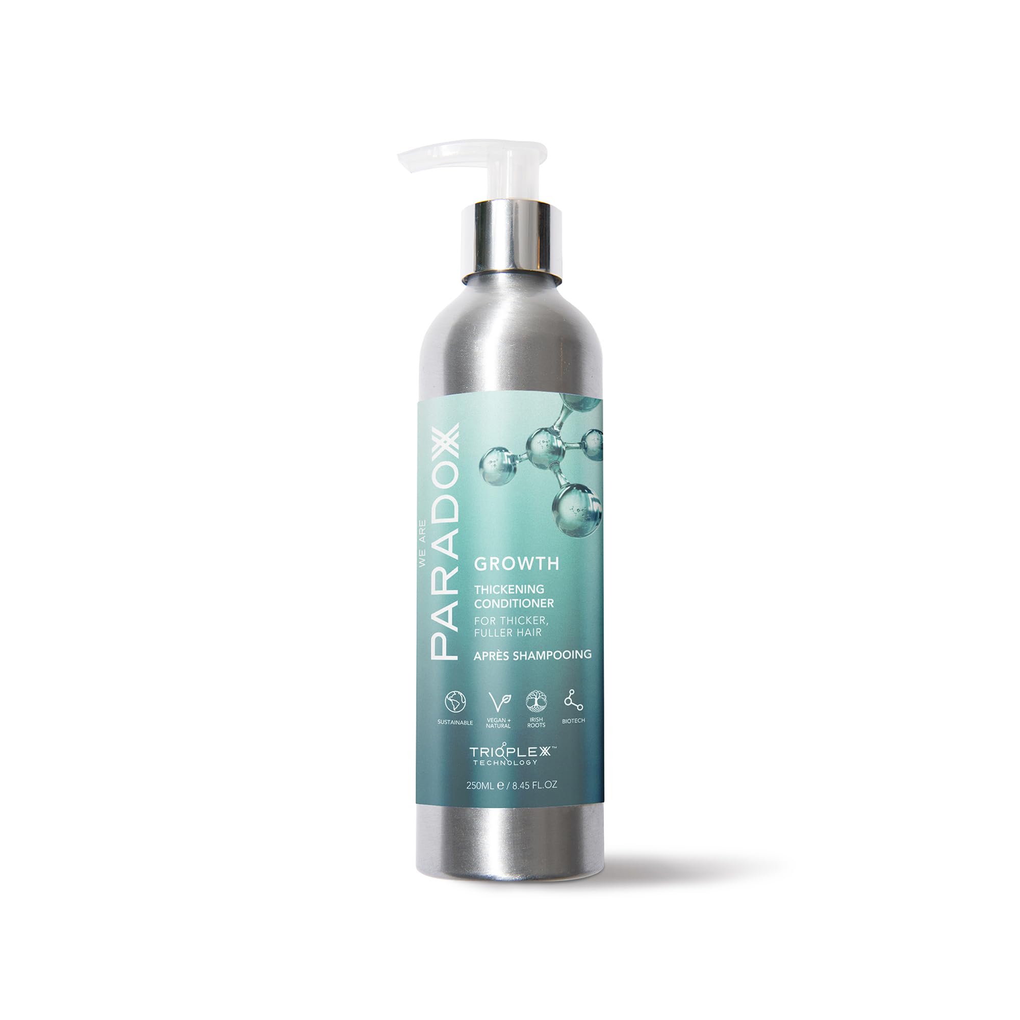 WE ARE PARADOXX Growth Thickening Conditioner - Special Trioplexx Technology Stimulates Scalp and Hair Follicles - Hair Looks Thicker and Healthier - Biotin and Keratin - Natural, Vegan - 250ml
