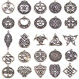 Michelle Queen Celtic Cross Charms for Jewelry Making Pack of 25