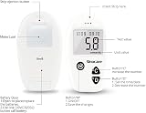 Sinocare Safe-Accu Blood Glucose Monitor Kit with Strips 100 & Lancing 100 UK view 7