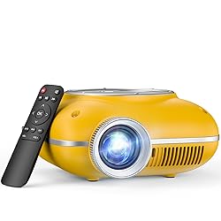 HOMPOW Mini Projector with Two -Way