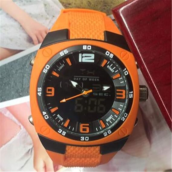 Amazon Murakush 腕時計 メンズ クォーツ ナイトライト付き 電子