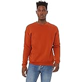 Bella Canvas Men's Drop Shoulder Fleece, , X-Small Brick