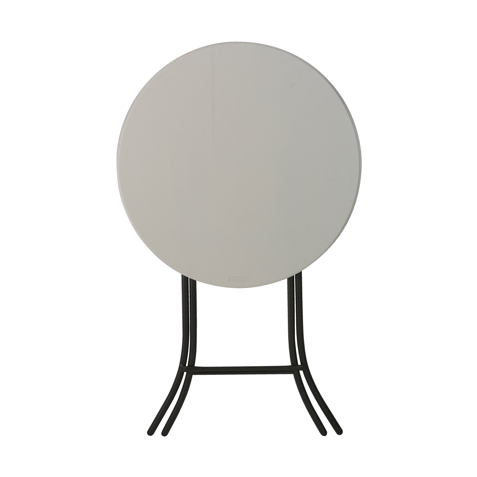 Lifetime Products 80362 Round Bistro Table, 33" D x 43" H
