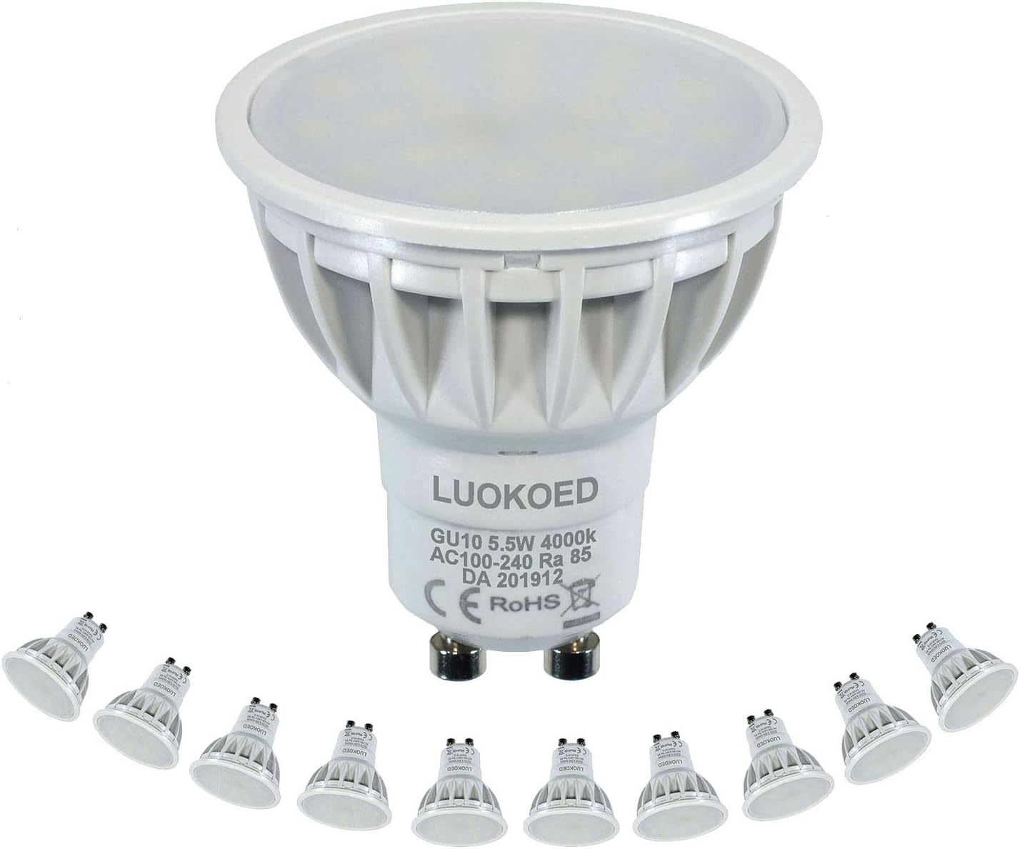 Bombilla Led Equivalente A Halogeno De 50w
