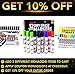 Excellent 12 Black Dry Erase Markers for Whiteboard, Great Set for Kids or Adults in the Office or Classroom Amazing Big Pack Fine, Thin Point. Easily Washable from Board, Ultra Long Lasting Color