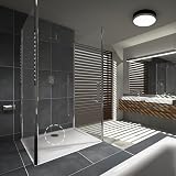 Segnayen Shower Drain Cover 115mm 90mm Outlet Black Plug Hole Trap view 6