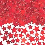 Amscan 37484.40 Confetti Decors Items, 5 oz, Red