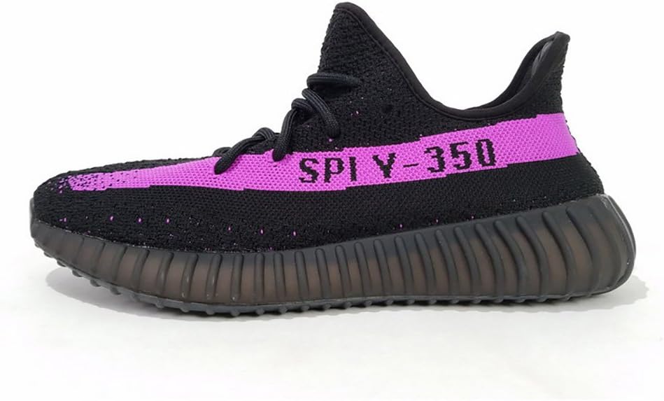 Secret East Mens Womens Lightweight Tennis Shoes Unisex Fashion Sneakers (Size 36-48) - Black Purple