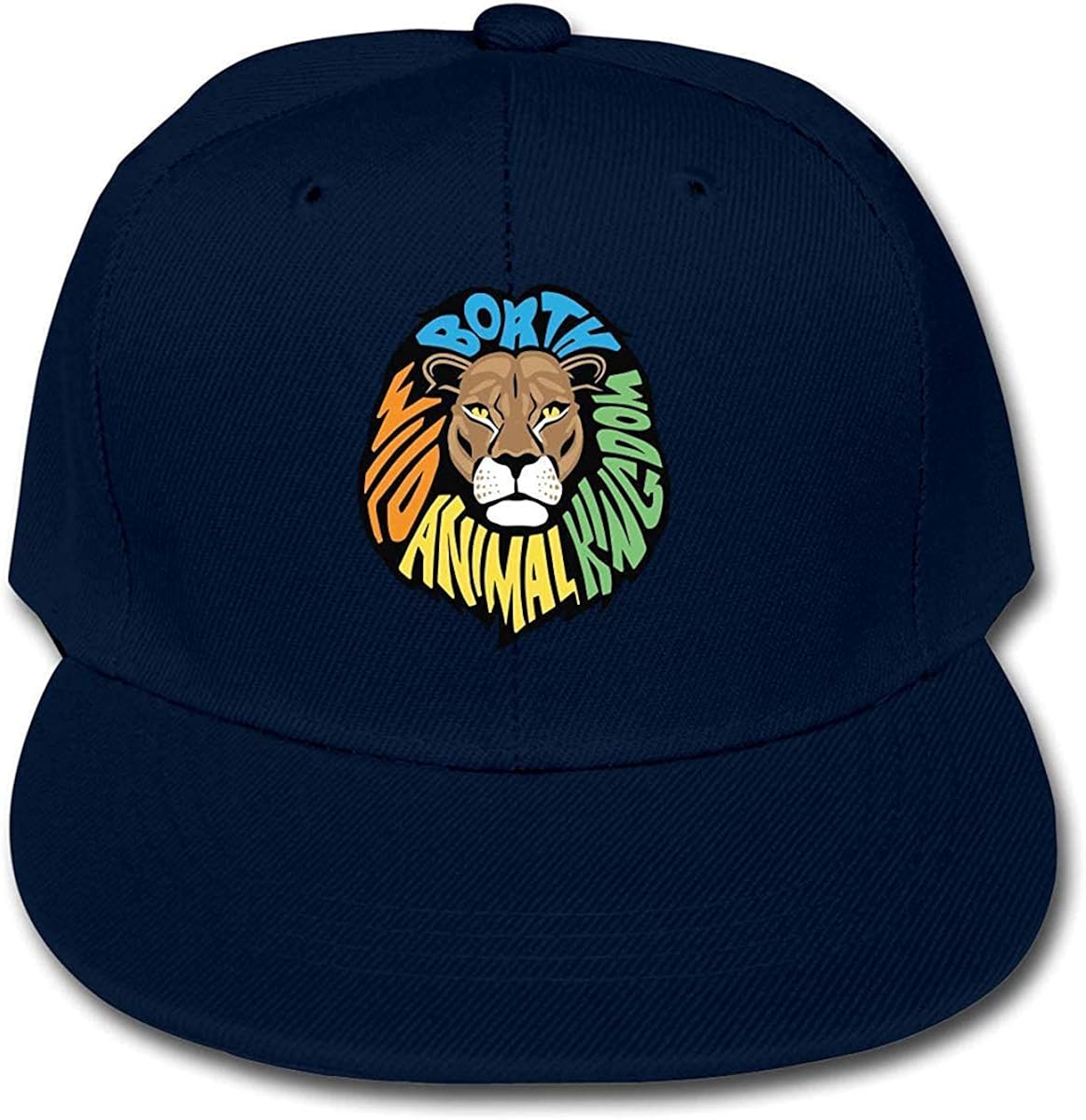 Baseball Caps Wild Animal Kingdom Lion Children's Adjustable Trucker