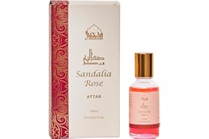 Sandalia Rose Attar Oil by Dukhni | Long Lasting Arabic Perfume Oils for Men and Women | Rose Attar, sandal, sandalwood oil |