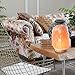 Levoit Large Salt Lamp, Himalayan / Hymilain Sea Pink Crystal Large Salt Rock Lamps, Night Light, Real Rubber Wood Base, Dimmable Touch Switch, Luxury Gift Box(ETL Certified, 2 Extra Original Bulbs)