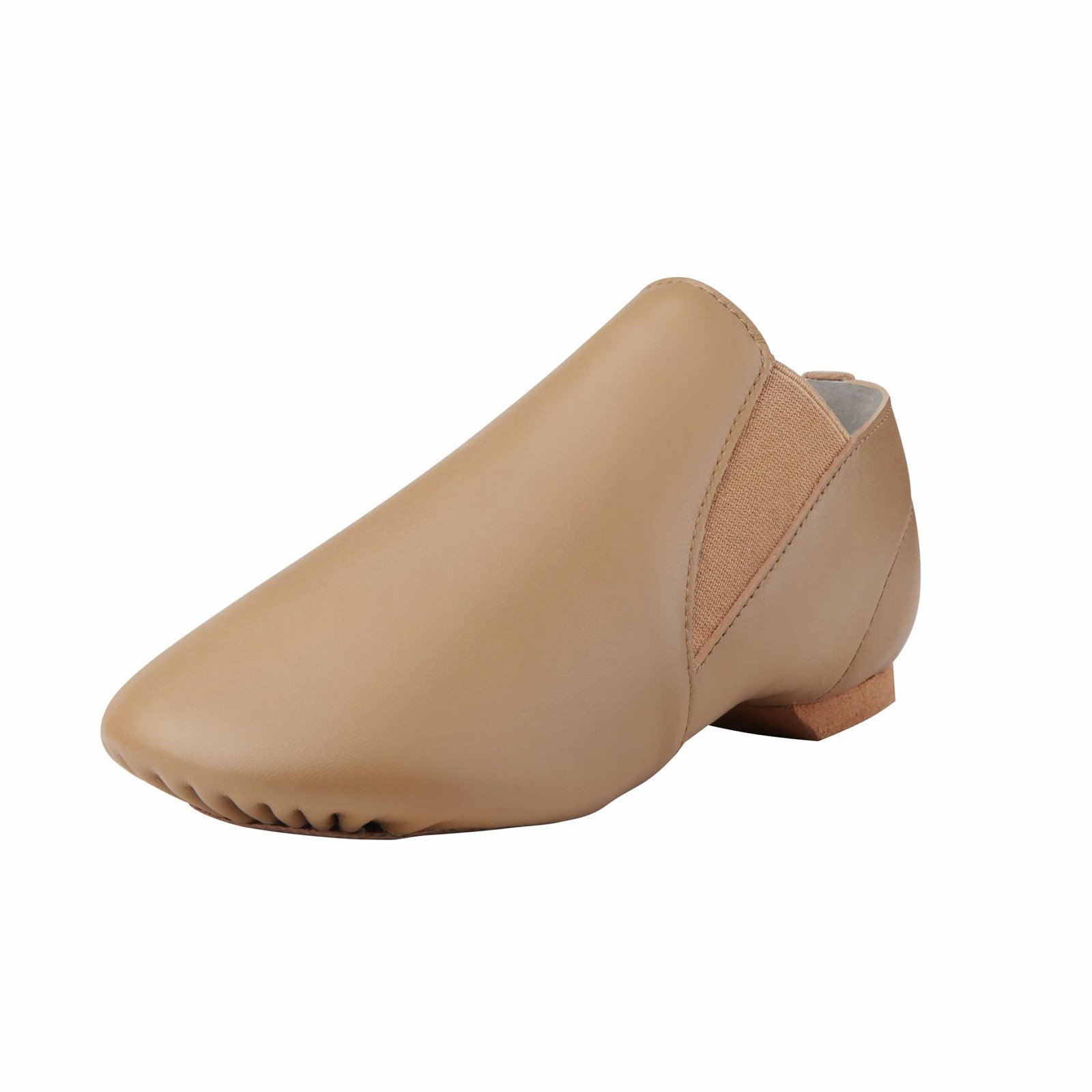 Dynadans Jazz Shoe Leather Slip On with Elastics