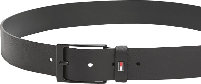 Herren Gürtel Layton 3,5 cm Ledergürtel, Schwarz (Black), 90 cm — Foto 3 von 4