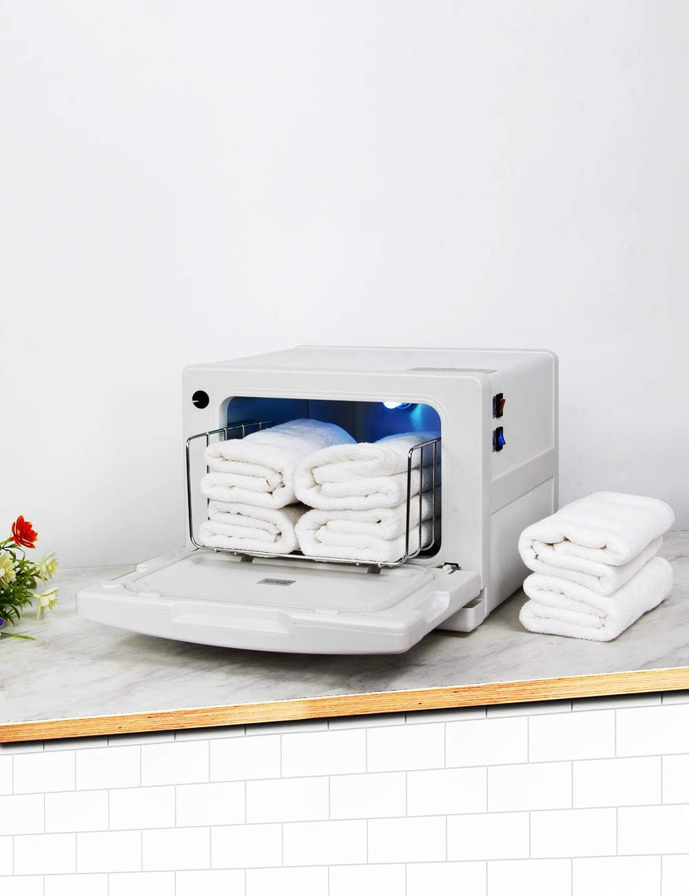 Nobranded Towel Heating Cabinet 8UV Small Mini Heater Cup Feeding Bottle Place Beauty Salon Home use: Home & Kitchen