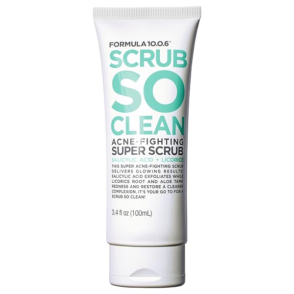 FORMULA 10.0.6 SCRB SO CLEAN ACNE-FIGTING SUPER SCRUB 3.4 FL OZ (100ML)